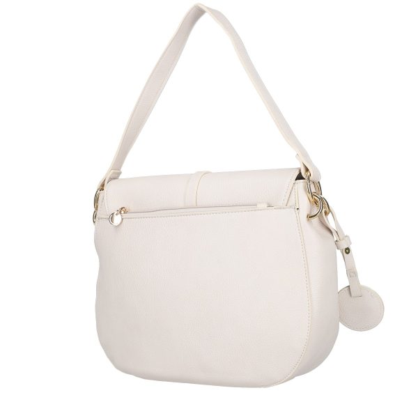 Geanta casual crossbody dama din piele eco gri texturata cu bretea suplimentara Lulu Castagnette BSLLCA2103087 121