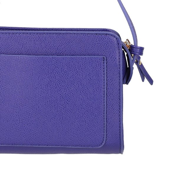 Poseta casual de femei din piele eco mini albastru regal tip postas Lulu Castagnette BSDJCA2103147 122