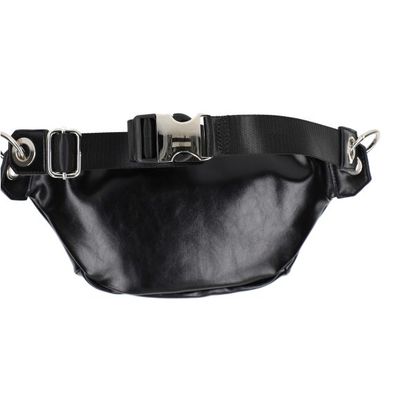 Borseta Dama Neagra Casual din Piele Ecologica Lucioasa cu Buzunare - Nobo BSNOBO210137 121