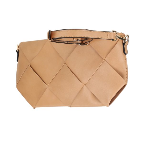 Poseta dama casual din piele eco bej cu bareta detasabila Nobo BSPONOCA210127 121