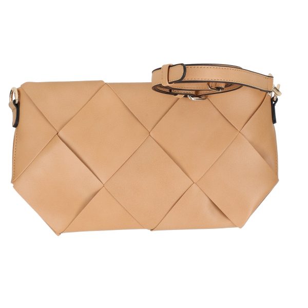Poseta dama casual din piele eco bej cu bareta detasabila Nobo BSPONOCA210127 122