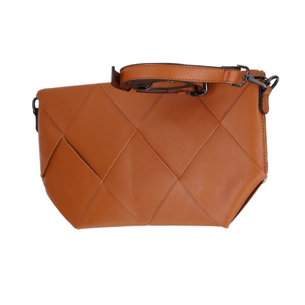 Poseta de dama casual din piele eco maro cu bareta detasabila Nobo BSPONOCA210128 122