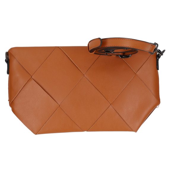 Poseta de dama casual din piele eco maro cu bareta detasabila Nobo BSPONOCA210128 123
