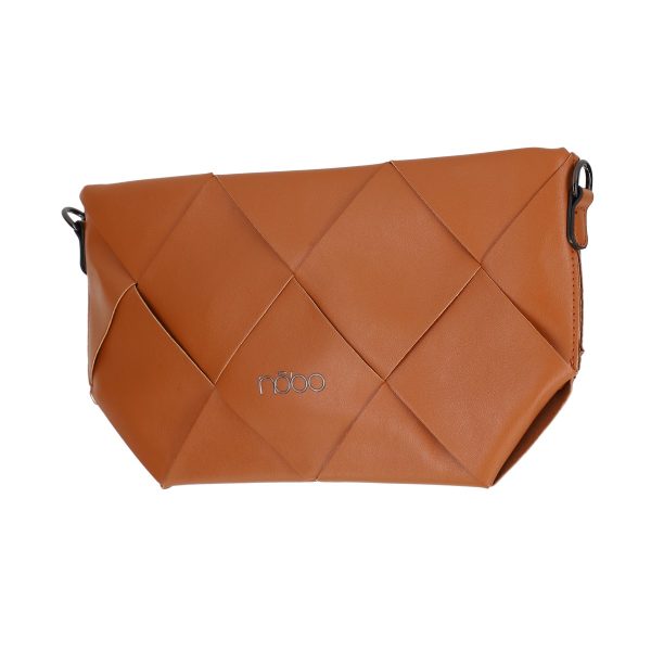Poseta de dama casual din piele eco maro cu bareta detasabila Nobo BSPONOCA210128 124