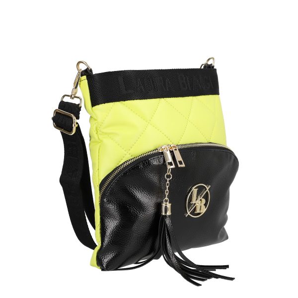 Geanta de umar casual dama piele eco verde lemon manere confortabile compartiment spatios Laura Biaggi BSLBCR2203031 122