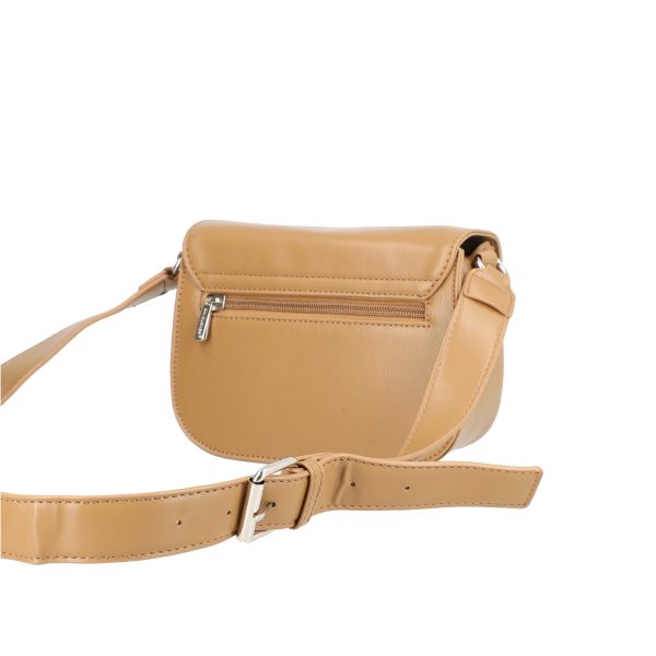 Poseta casual dama piele eco bej cu bareta si buzunare David Jones BSDJPO2108311 122