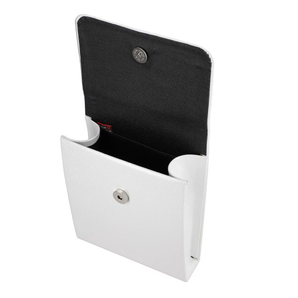 Poseta casual femei piele eco argintie cu elemente metalice si bretea Kalet BSPO2205090 121