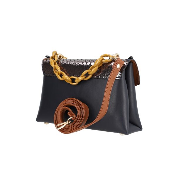 Poseta eleganta de femei din piele neteda eco albastru inchis cu inchidere magnetica Pascual BSPAS2204138 124