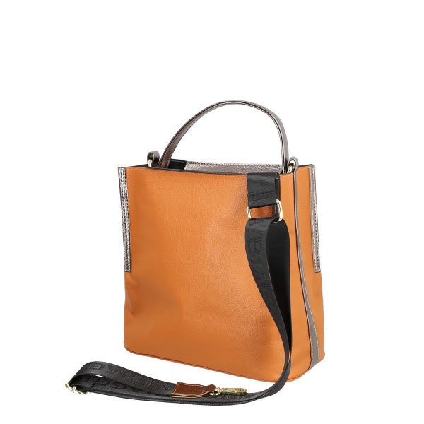 Geantă casual de femei 2 în 1 maro Laura Biaggi BS654AB2208275 123