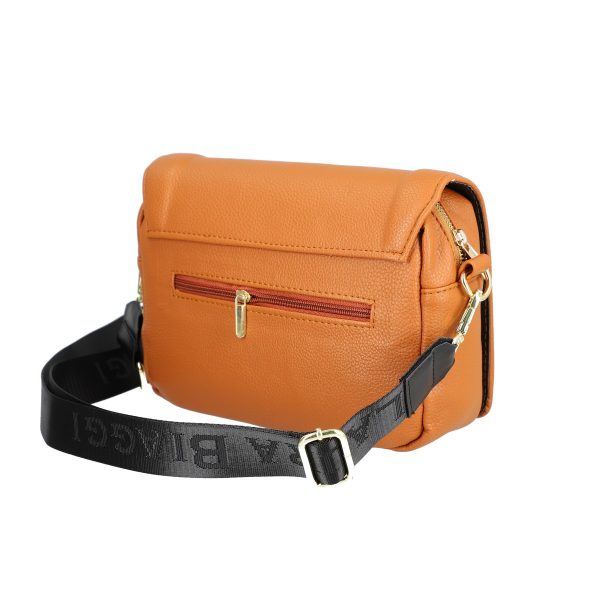 Poșetă casual femei piele ecologică maro cu bretea de umăr Laura Biaggi BS325P2208267 121