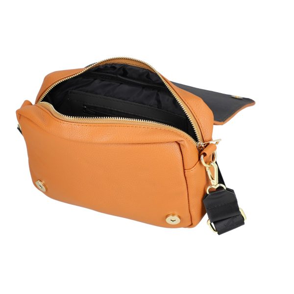 Poșetă casual femei piele ecologică maro cu bretea de umăr Laura Biaggi BS325P2208267 122