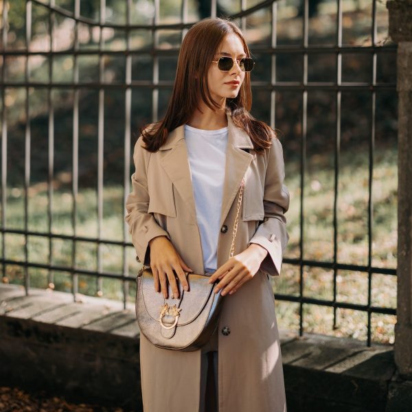 Poșetă damă casual piele ecologică bronz de umăr Laura Biaggi BS209P2208257 121