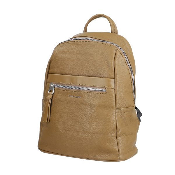 Rucsac Dama Kaki Piele Ecologică cu Buzunar Frontal David Jones BS6807RUDJ2208415 121