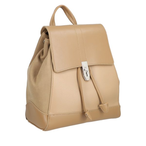 Rucsac damă piele ecologică maro închidere cu șnur David Jones BS6516RUDJ2208401 120