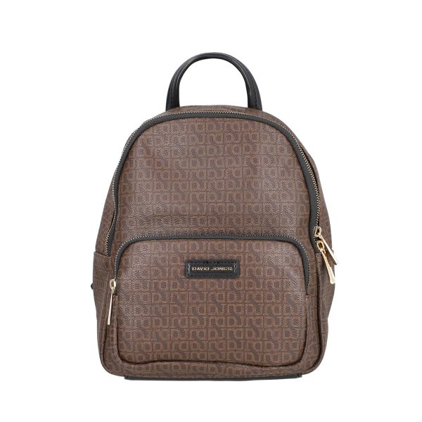 Rucsac Maro Dama Piele Ecologica cu Buzunar Frontal - David Jones BS21076RU2209122 120
