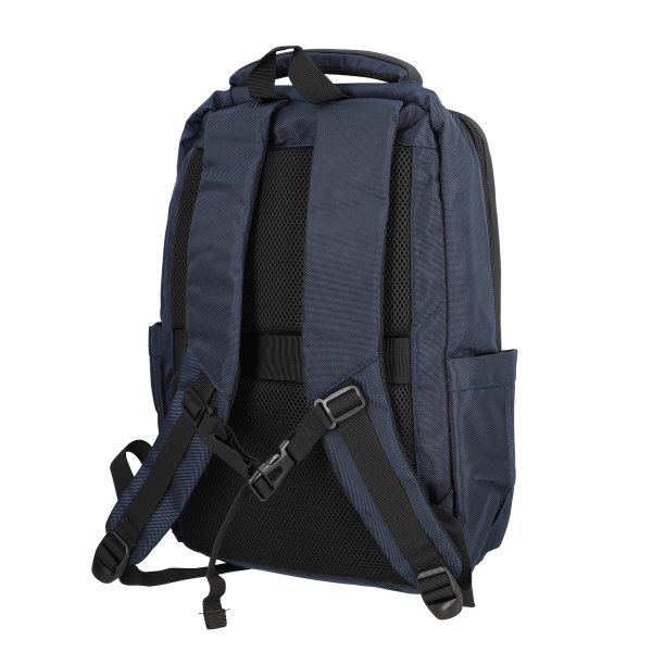 Rucsac transport laptop cu buzunare bărbați poliester bleumarin Coveri World BS5522CW2210117 119