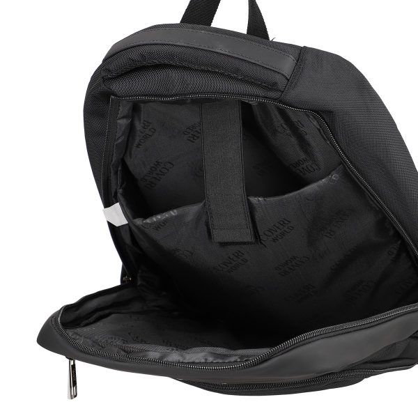 Rucsac Laptop Barbati cu Buzunare din Poliester Negru Coveri World - BS5522CW2210119 122