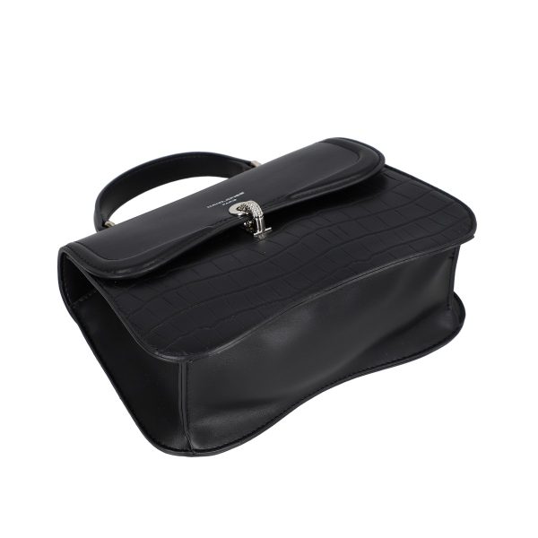 Geanta Neagra de Mana Casual Dama din Piele Ecologica - David Jones BS6624CA2301204 122
