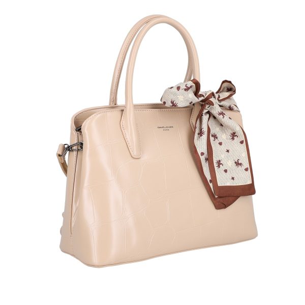 Geanta de Mana Roz Casual Femei din Piele Ecologica - David Jones BS6622CA2301136 120