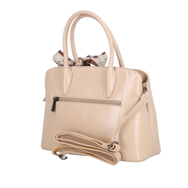 Geanta de Mana Roz Casual Femei din Piele Ecologica - David Jones BS6622CA2301136 121