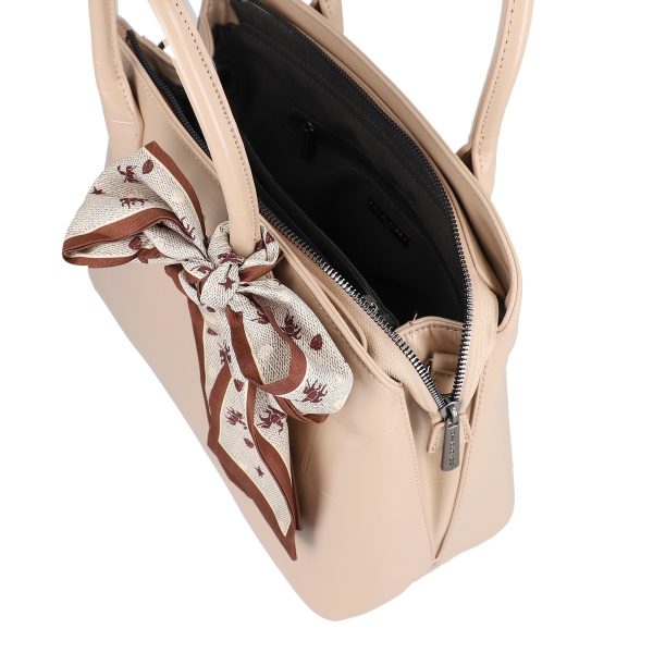 Geanta de Mana Roz Casual Femei din Piele Ecologica - David Jones BS6622CA2301136 122