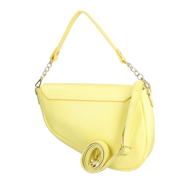 Geanta Galbena Piele Naturala Dama Casual de Umar cu Un Compartiment - Laura Biaggi BS4509SH2301012 122