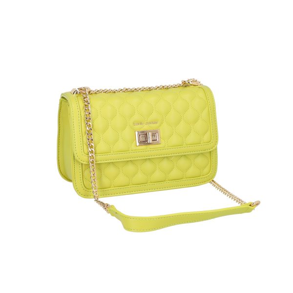 Geanta dama casual piele ecologica verde de umar David Jones BS6918PO2301127 120