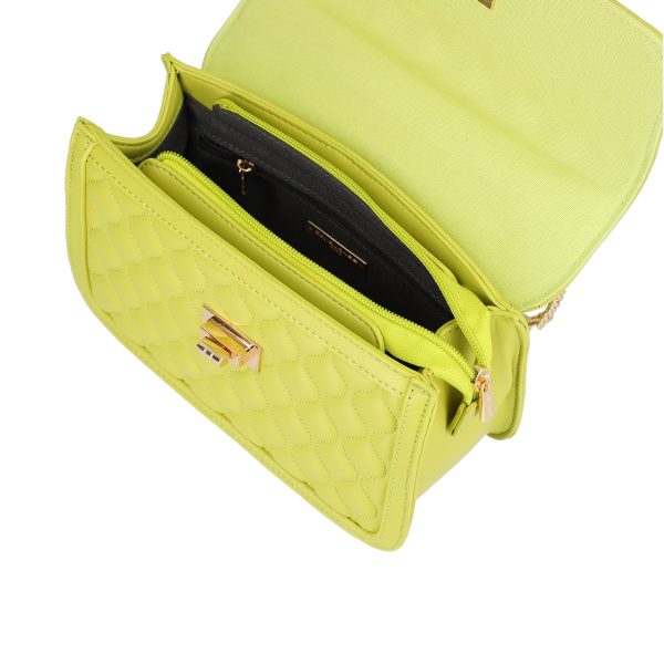 Geanta dama casual piele ecologica verde de umar David Jones BS6918PO2301127 122