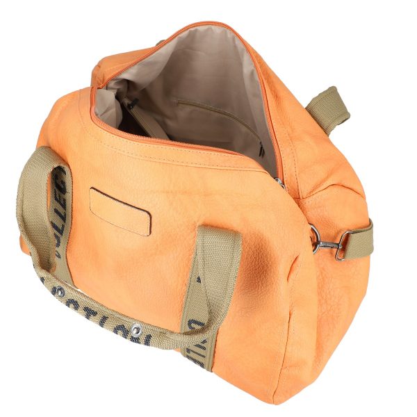 Geanta Sport de Umar Dama Portocalie cu Maner si Bretea - Collection BS3312K2301217 122