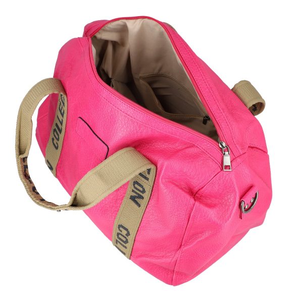 Geanta Sport Dama Umar Roz cu Maner si Bretea - Collection BS3312K2301216 124
