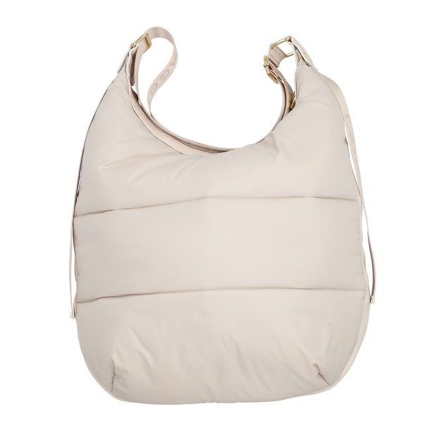 Geanta femei Shopper material sintetic bej cu un compartiment Laura Biaggi BS2125SH2301042 121