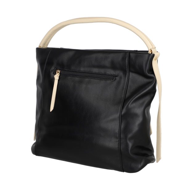 Geanta femei shopper piele ecologica negru cu doua compartimente DianaCO BS3314SH2301178 120