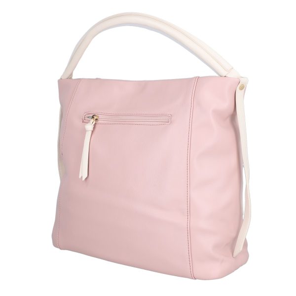 Geanta femei shopper piele ecologica roz cu doua compartimente DianaCO BS3314SH2301182 122