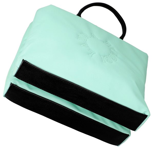 Geanta Verde Deschis Shopper pentru Femei din Piele Eco cu Doua Compartimente - Laura Biaggi BS1220G2301026 122