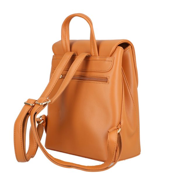 Rucsac dama piele ecologica maro doua compartimente David Jones BS6904RU2301122 121