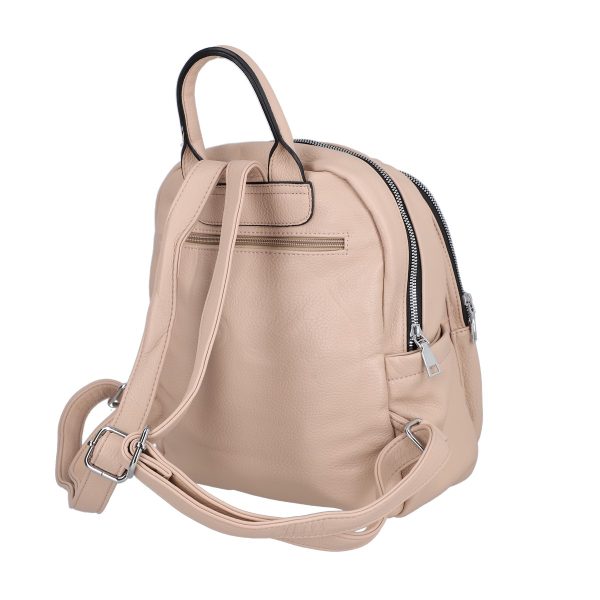 Rucsac Dama Bej Piele Ecologica cu Buzunar Frontal - The Grace Bags BS2246RU2301185 120