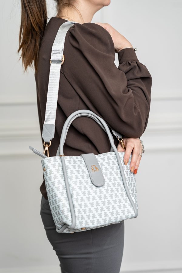 Geanta dama casual bej cu maner Lulu Castagnette BS2342LLCA230248 124