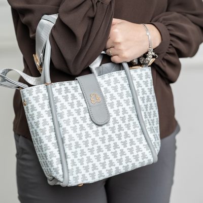 Geanta dama casual albastru cu maner Lulu Castagnette BS2342LLCA2302101