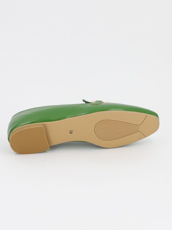 Balerini Verzi Dama Eleganti Piele Ecologica - BS8790BARO2301562 121