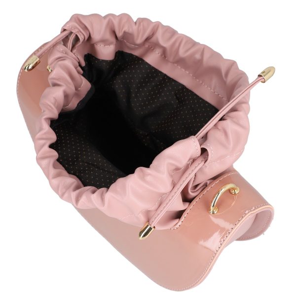 Geanta casual piele eco pudra semiluna inchidere tip sac BS1112CA22301662 119