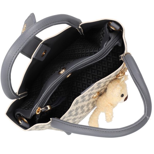 Geanta dama casual bej cu maner Lulu Castagnette BS2342LLCA230248 121