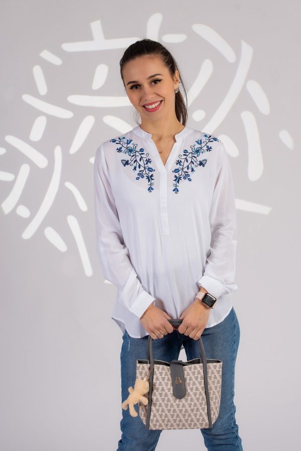 Geanta dama casual bej cu maner Lulu Castagnette BS2342LLCA230248 120