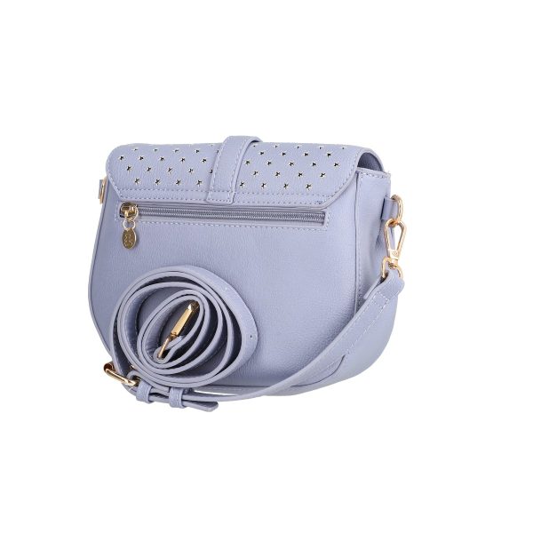 Geanta dama casual piele ecologica albastru de umar Lulu Castagnette BS2348CA2302008 122