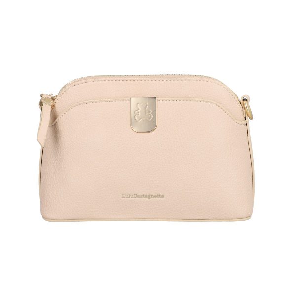 Geanta dama casual piele ecologica bej cu un compartiment Lulu Castagnette BS2308LLCA230238 123