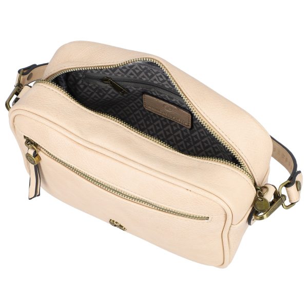 Geanta dama casual piele ecologica bej de umar Lulu Castagnette BS0031CA2302024 120