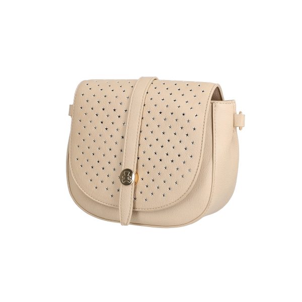 Geanta Bej - Geanta Umar Femei Casual Piele Ecologica Bej - Lulu Castagnette BS2348CA2302010