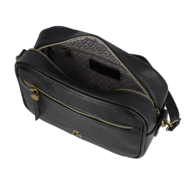 Geanta dama casual piele ecologica negru de umar Lulu Castagnette BS0031CA2302026 119