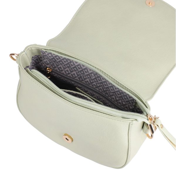 Geanta de Umar Verde Dama Casual Piele Ecologica - Lulu Castagnette BS2348CA2302009 121