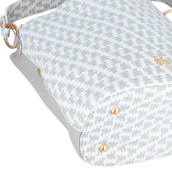 Geanta femei casual albastru de umar cu gentuta detasabila Lulu Castagnette BS23141CA230297 123