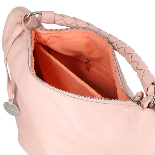 Geanta femei shopper piele ecologica roz cu doua compartimente DianaCO BS3107SH2301173 121